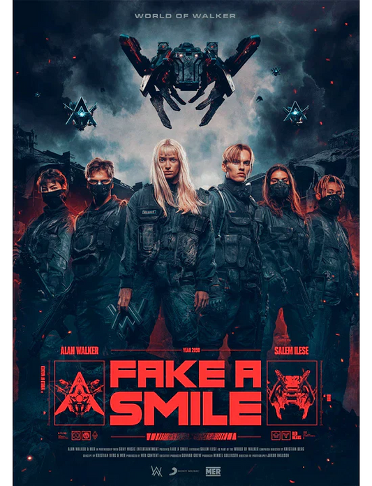 FAKE A SMILE POSTER